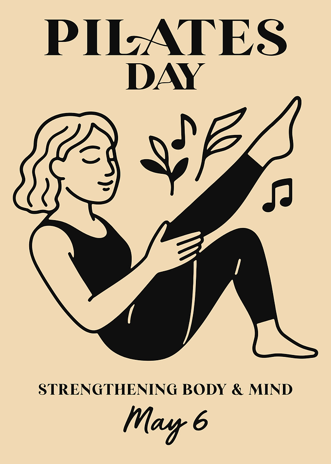 Pilates Day Poster
