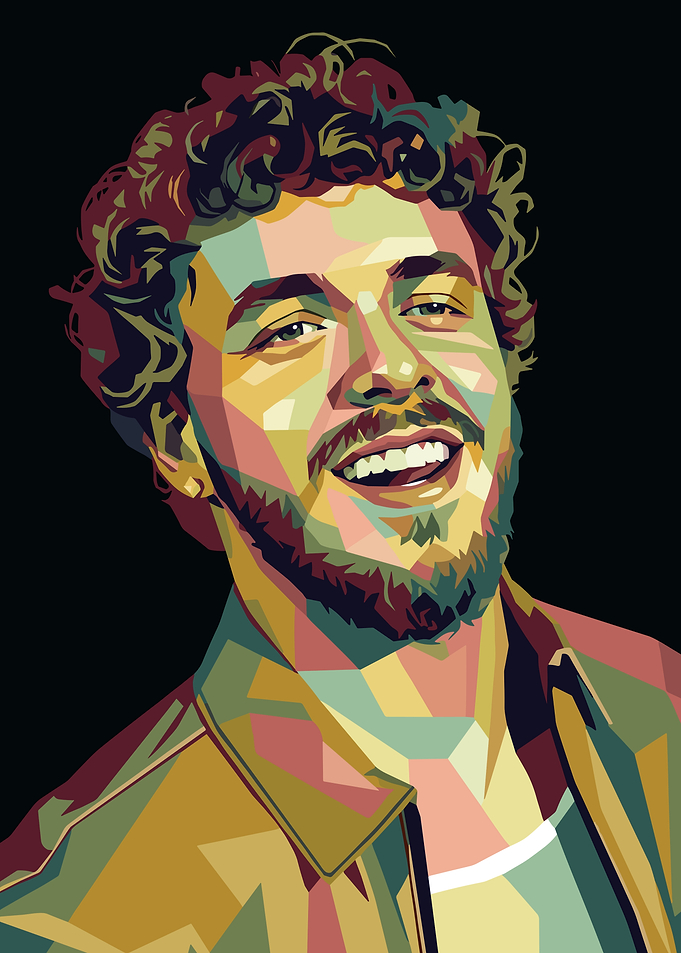 Jack Harlow Pop Art Portrait