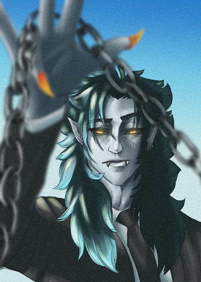 Vampire with Chains