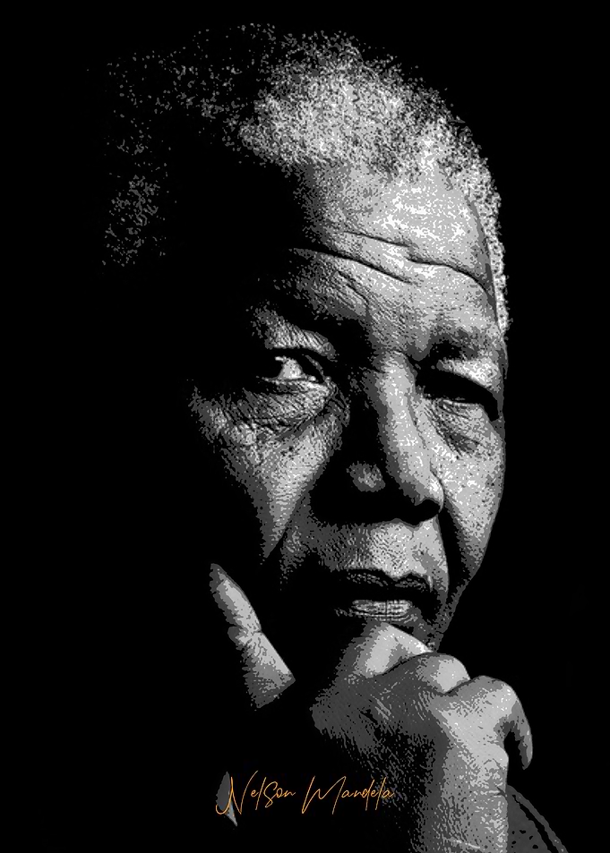 Nelson Mandela Portrait