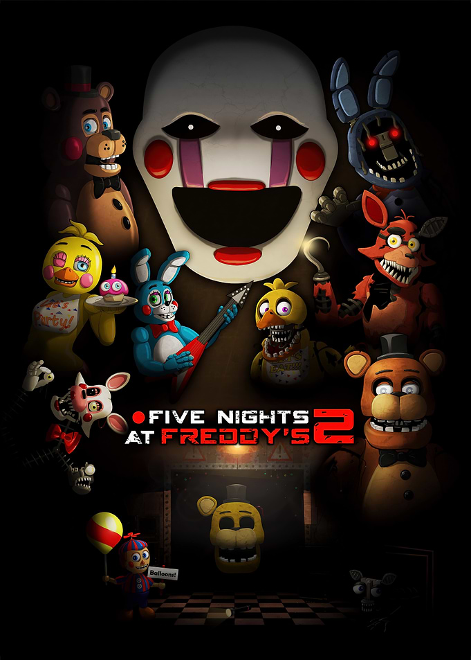 Five Nights at Freddy's 2 Poster