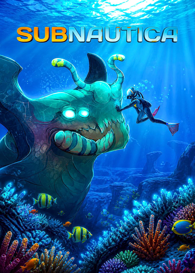 Subnautica Game Cover Art