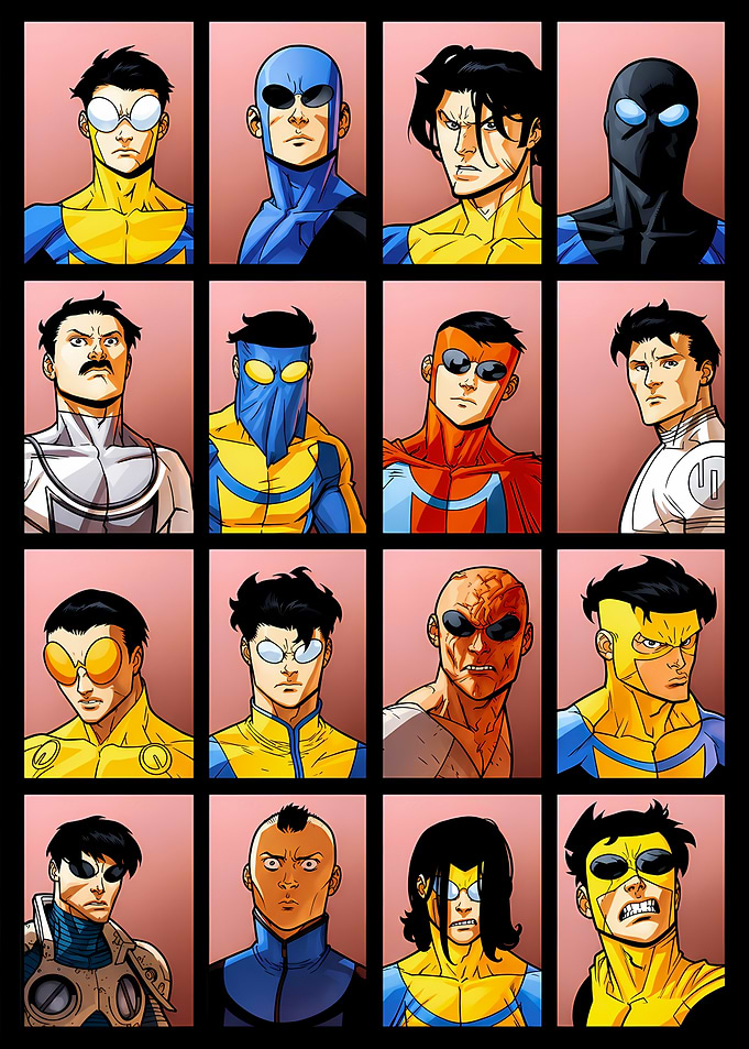 Invincible Comic Cover
