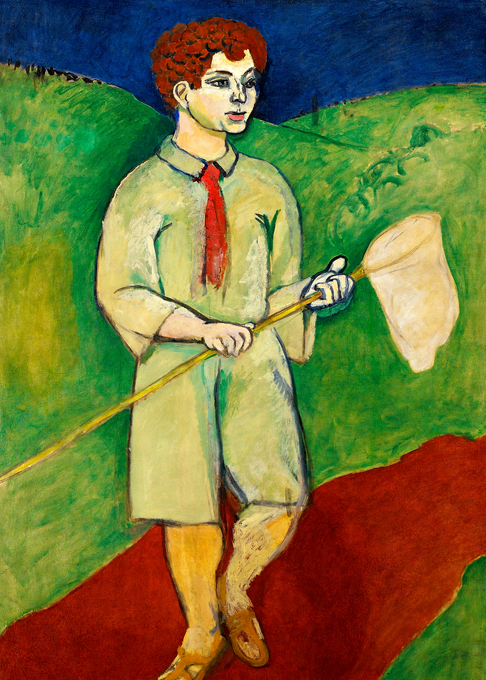 Henri Matisse's Boy with Butterfly Net (1907)