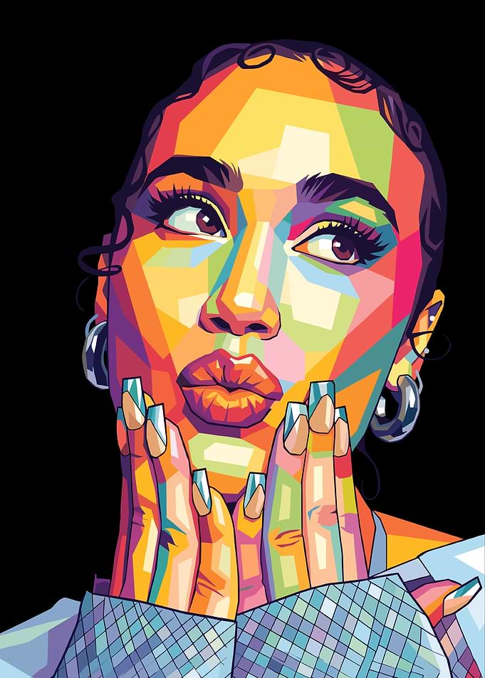 Nicki Minaj Pop Art