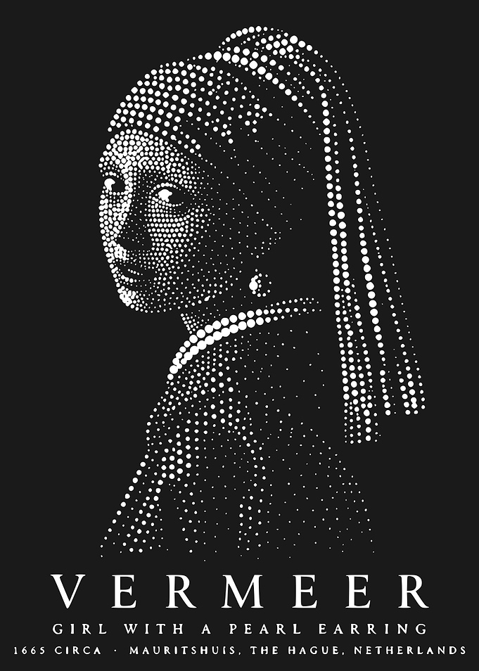 Vermeer Girl with a Pearl Earring Poster