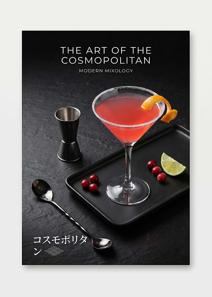 The Art of the Cosmopolitan Cocktail poster