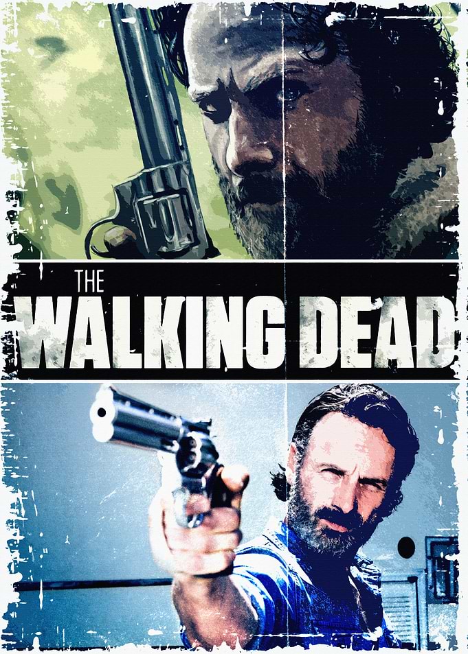 The Walking Dead Rick Grimes Poster