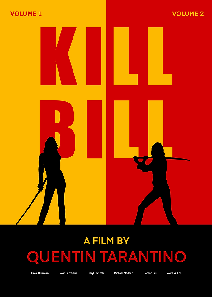 Kill Bill Vol. 1 & 2 Poster