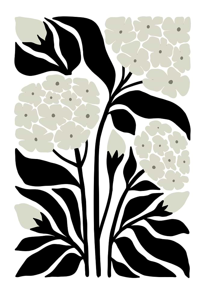 Spring Floral 56BK