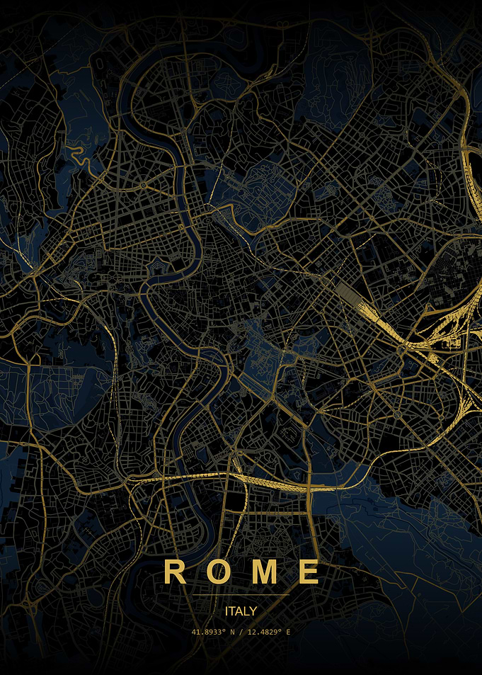 Rome City Map