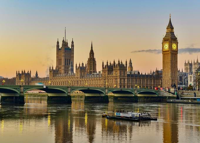 Big Ben and Houses of Parliament at Dusk