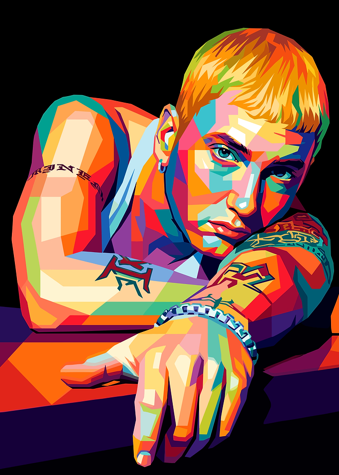 Eminem Pop Art Portrait