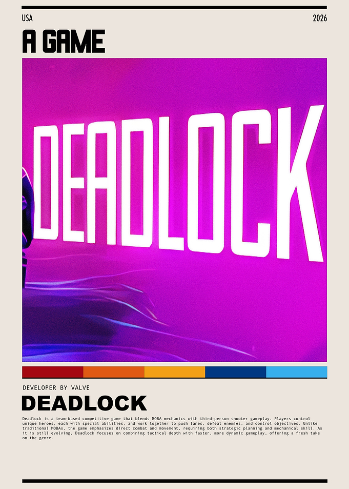 Deadlock Game Poster