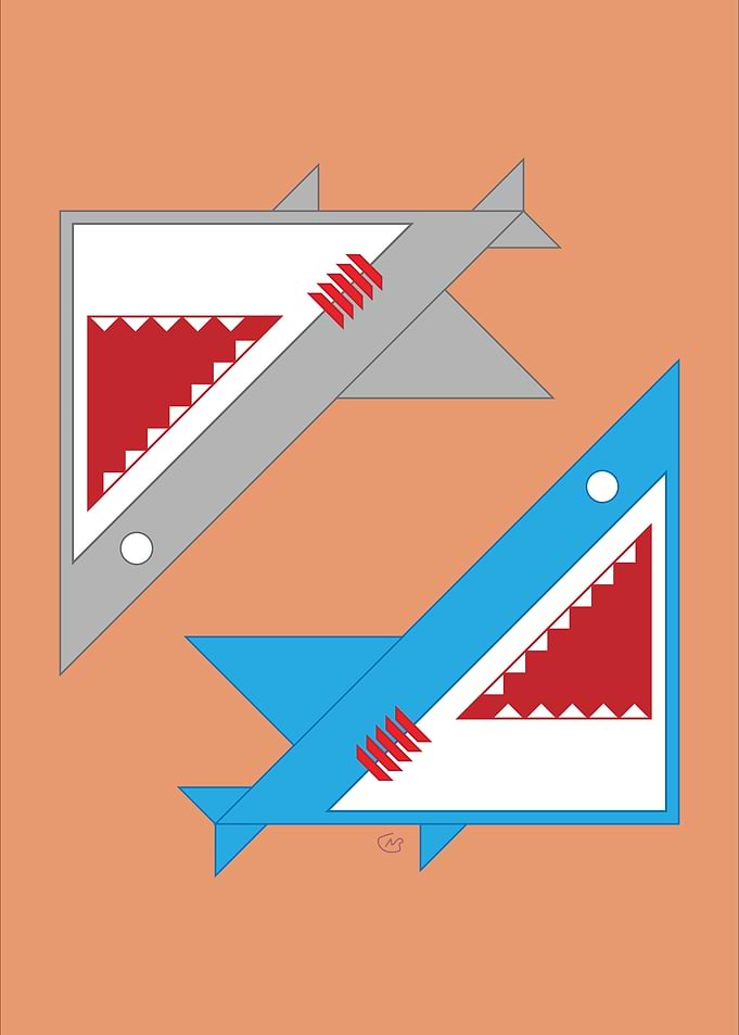 Two Geometric Sharks