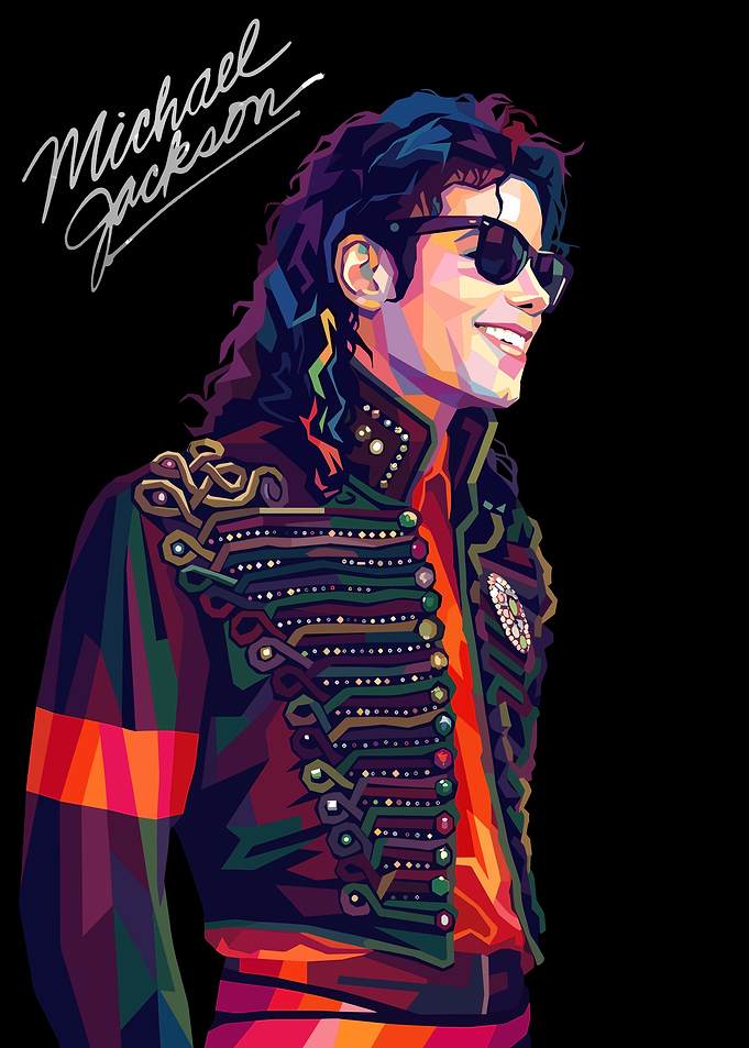 Michael Jackson Pop Art Portrait