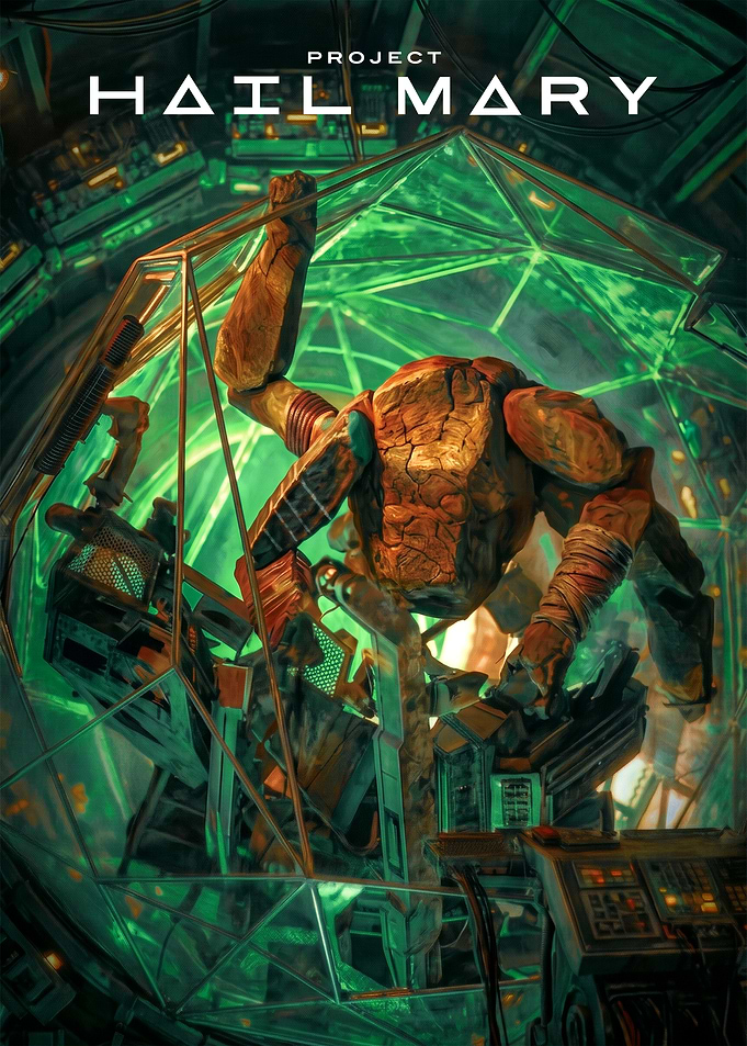Project Hail Mary Sci-Fi Poster