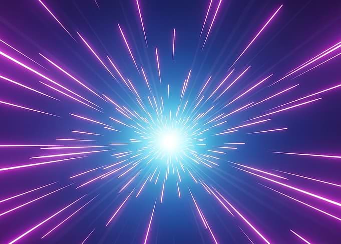 Abstract Light Speed Tunnel