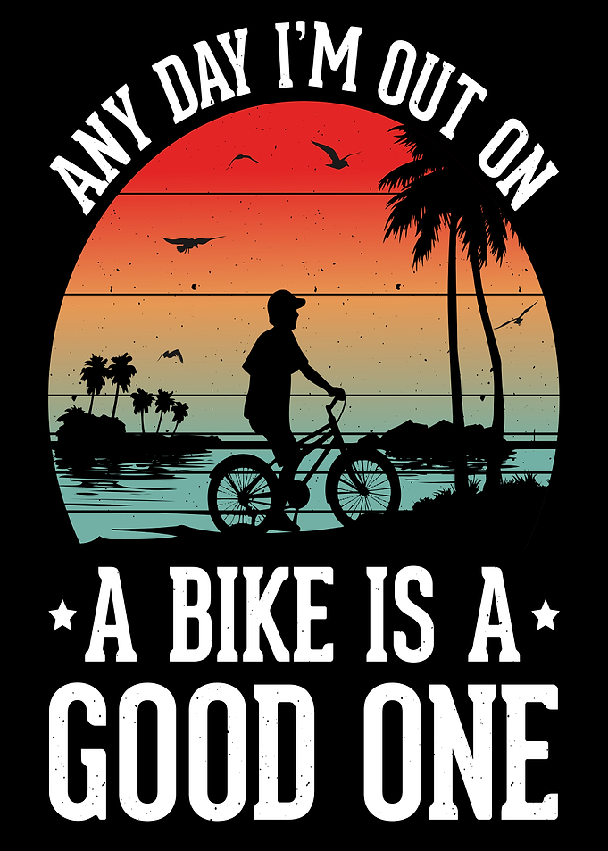 Retro Sunset Bike Ride