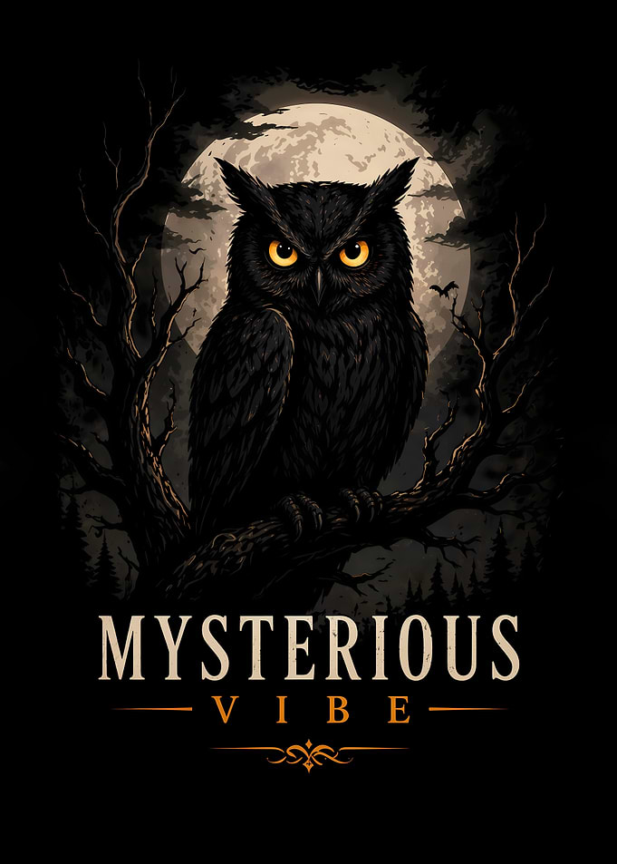 Mysterious Owl Vibe halloween