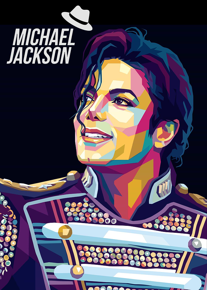 Michael Jackson Pop Art Portrait