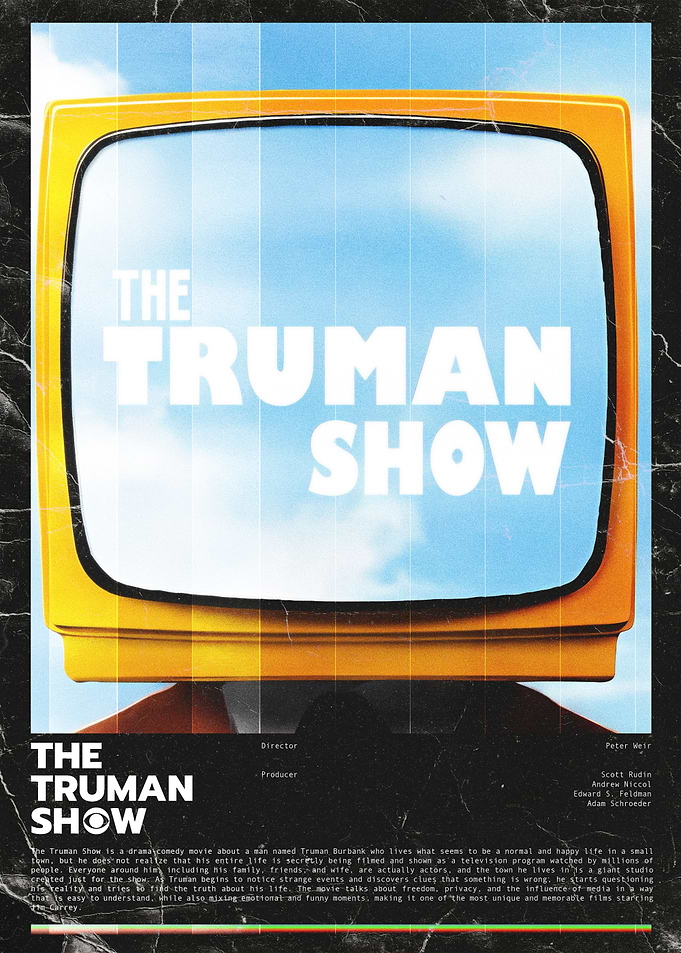 The Truman Show Movie Poster
