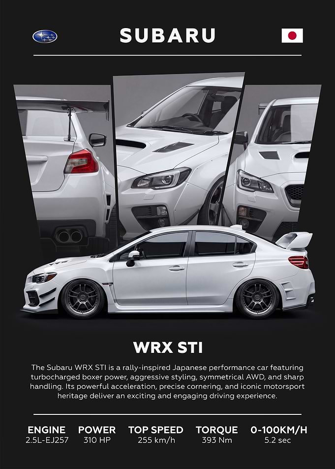 Subaru WRX STI Car