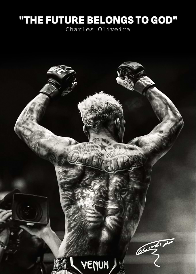 Charles Oliveira 'The Future Belongs to God'