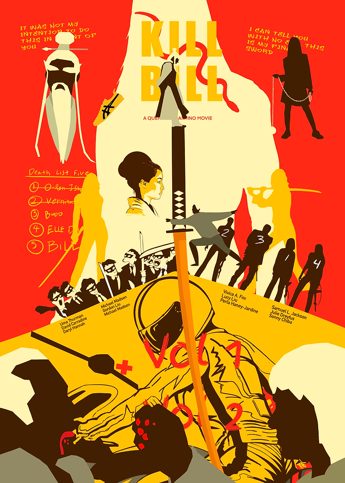 Kill Bill Vol. 1 Movie Poster