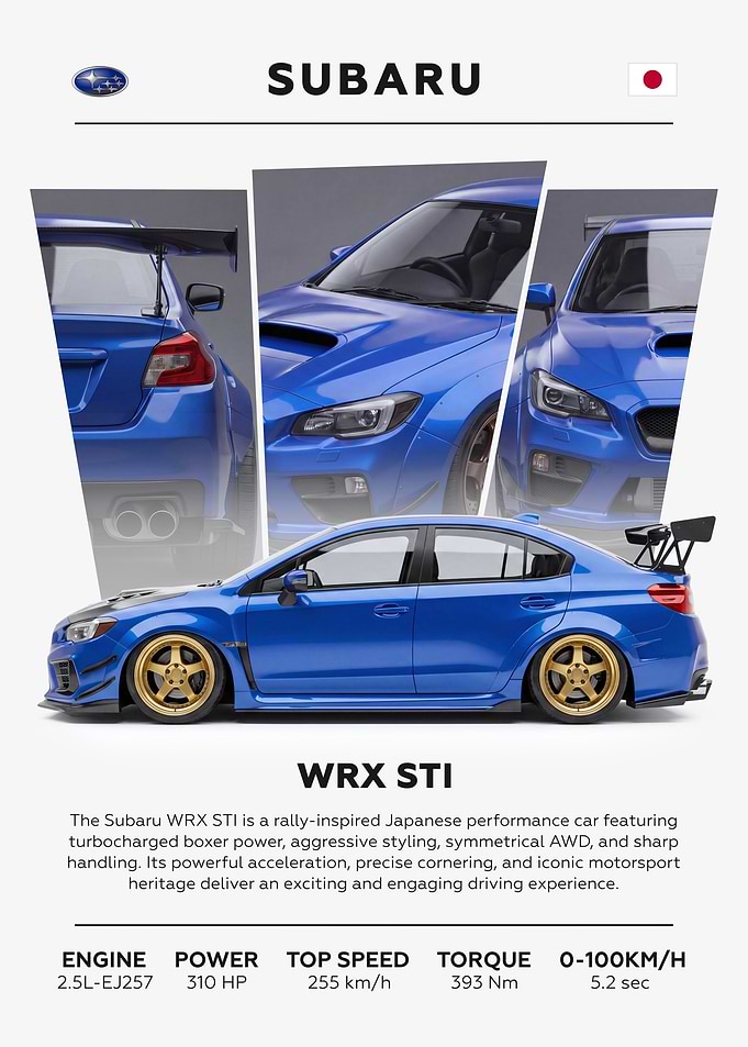 Subaru WRX STI Car