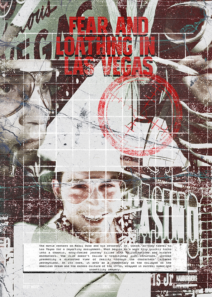 Fear and Loathing in Las Vegas Movie Poster