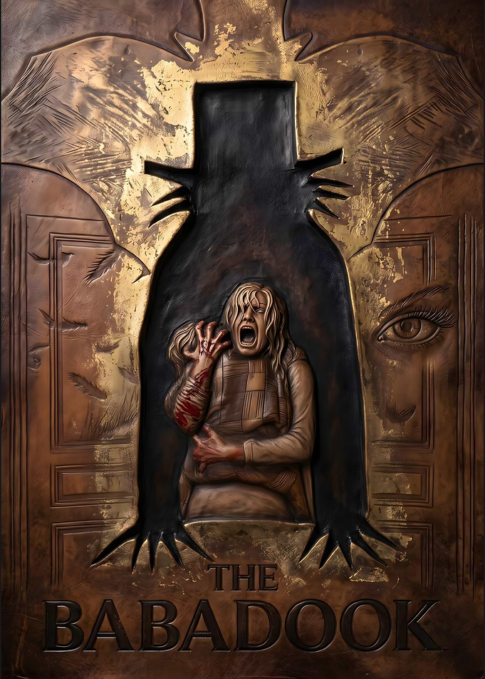 The Babadook Movie Poster Relief