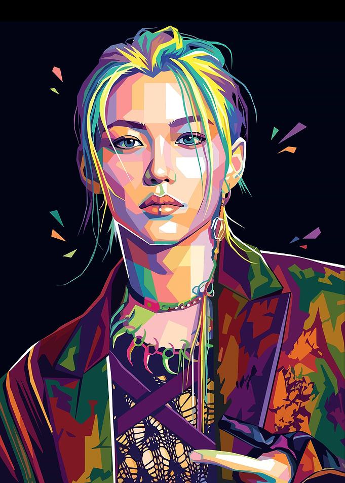 Felix Lee Pop Art Portrait