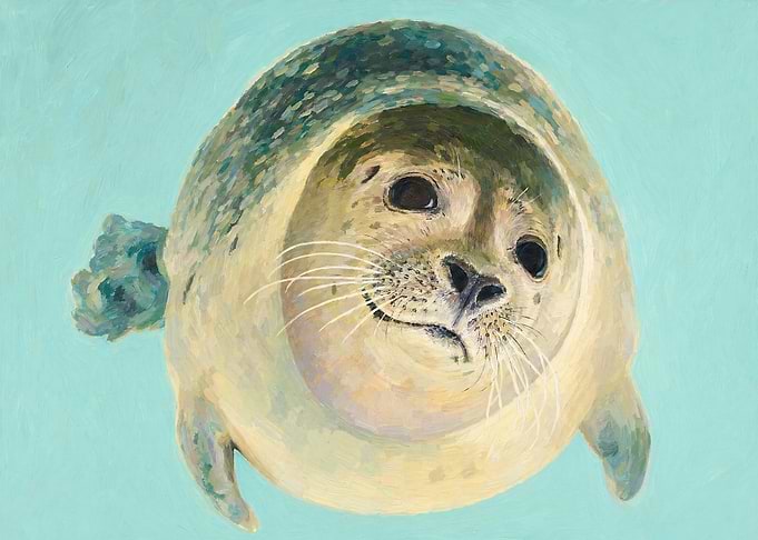 Painting of a Seal