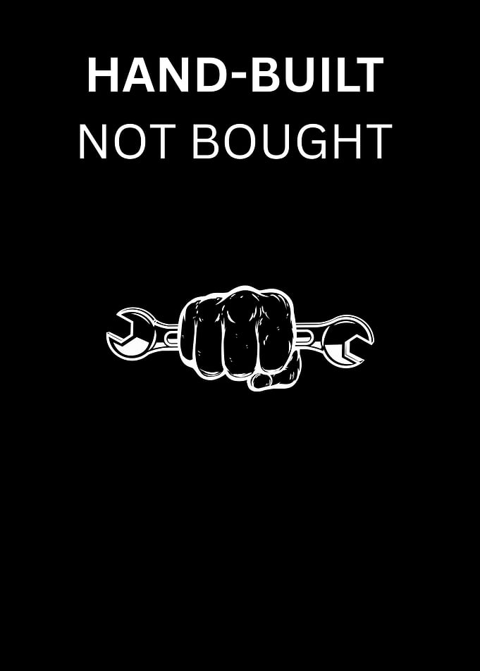 Hand-Built Not Bought Fist Wrench