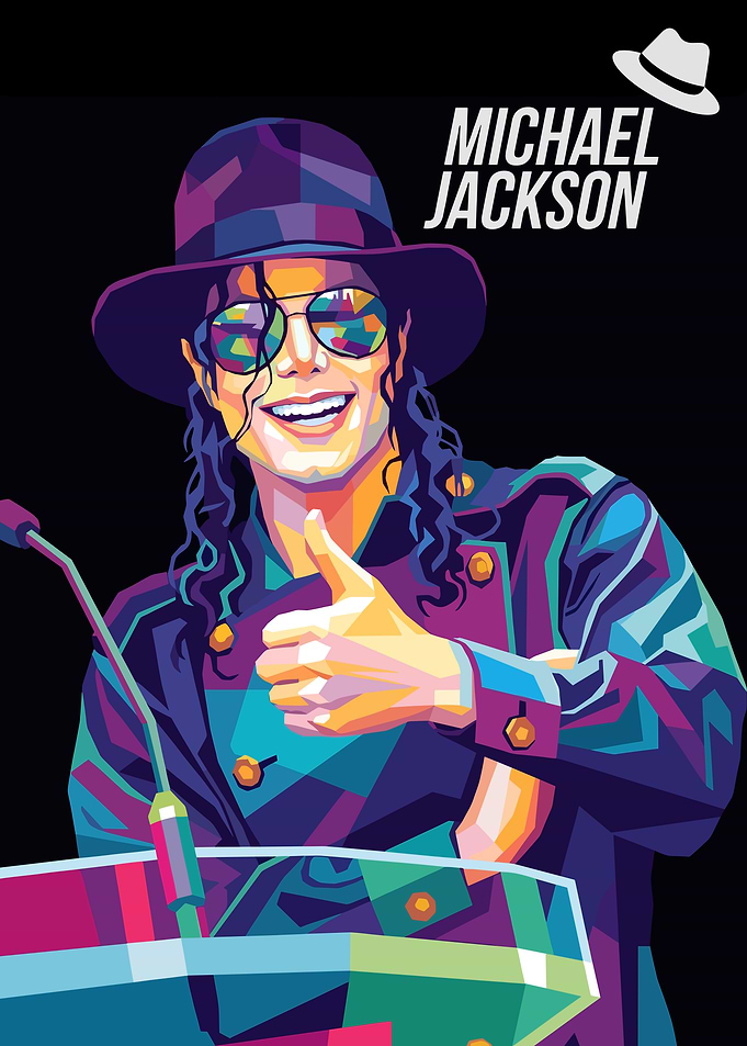 Michael Jackson Pop Art Portrait