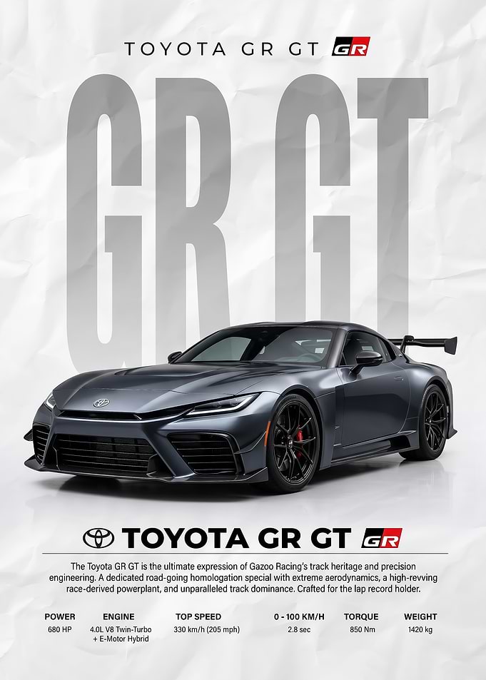 sport Toyota GT Concept Car