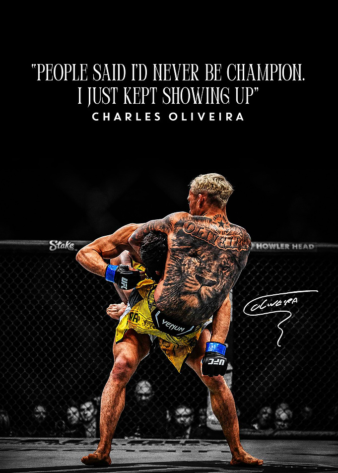 Charles Oliveira UFC Champion Quote