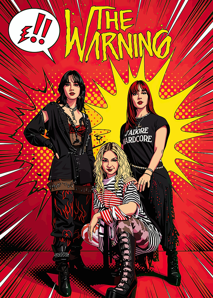 The Warning Band Comic Style