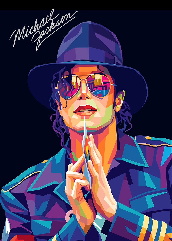 Michael Jackson Pop Art Portrait
