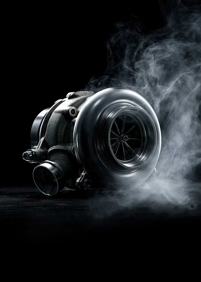 Turbocharger with Smoke