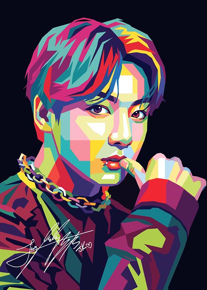 Jungkook Pop Art Portrait