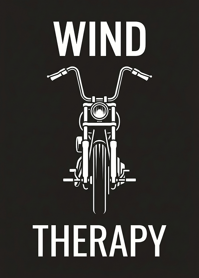 Wind Therapy Motorcycle Art