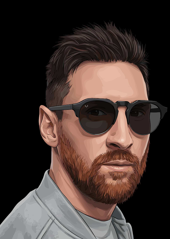 Lionel Messi Portrait