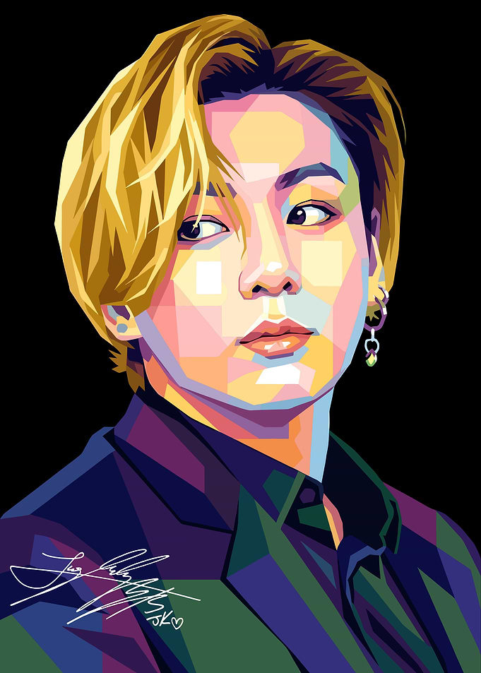 Jungkook Pop Art Portrait