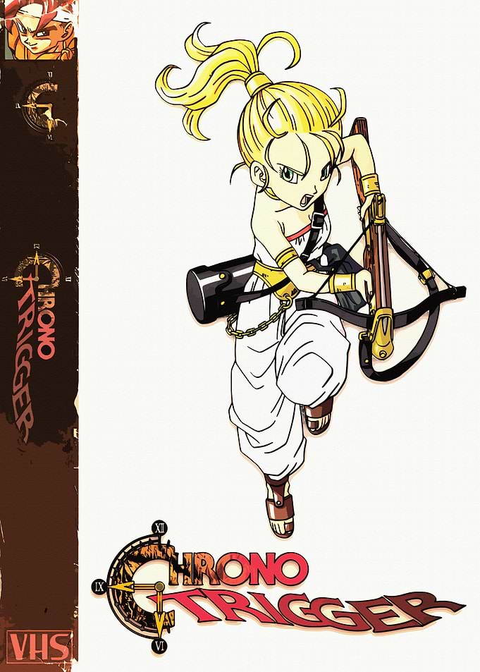 Chrono Trigger Frog VHS Cover