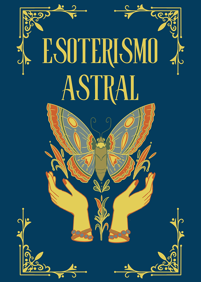 Esoterismo Astral Butterfly and Hands