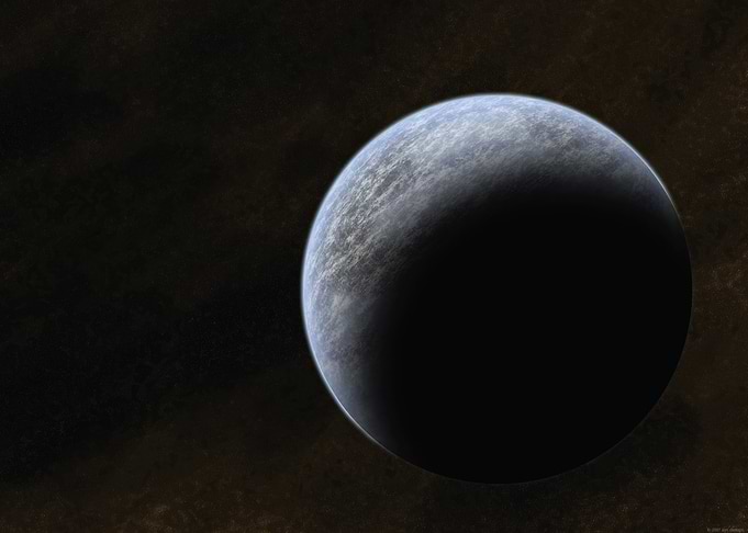 Planet in Deep Space