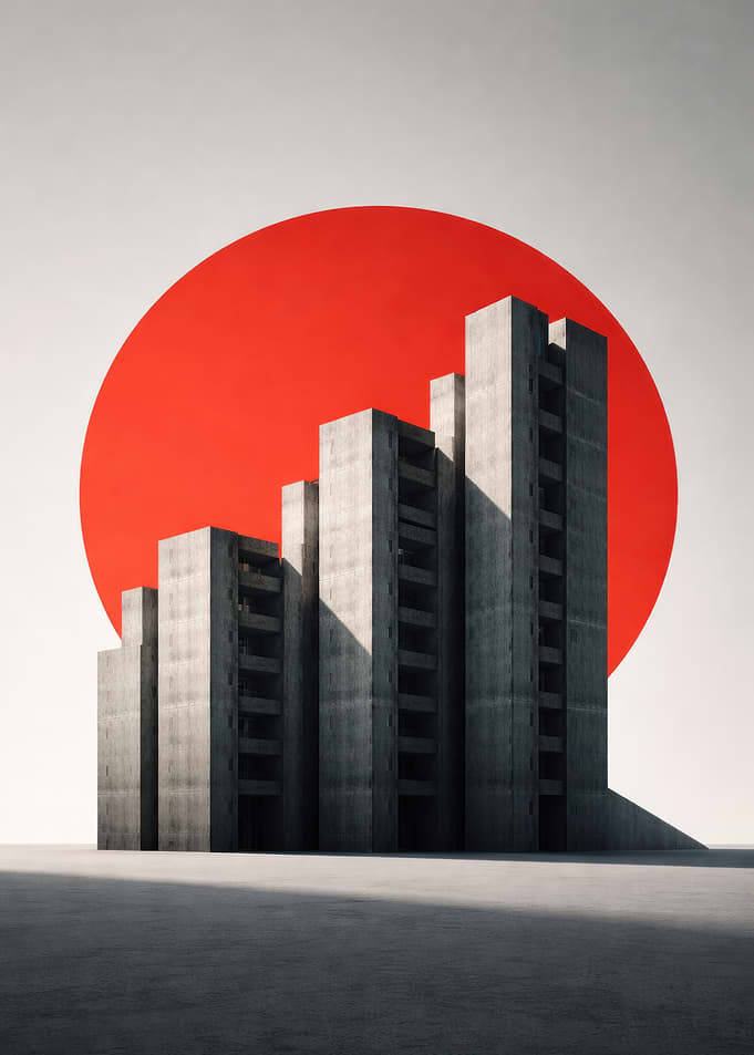 Brutalist Architecture Concept