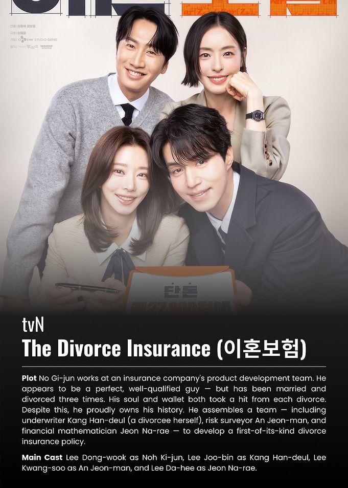 The Divorce Insurance Korean Drama Poster
